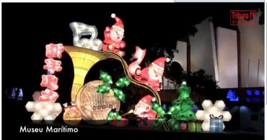 Imagem do vídeo do Jornal Tribuna de Macau