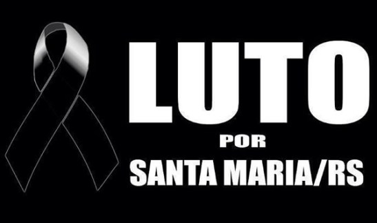 luto por Santa Maria