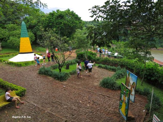 vista do terraço em cima da loja de artesanato
