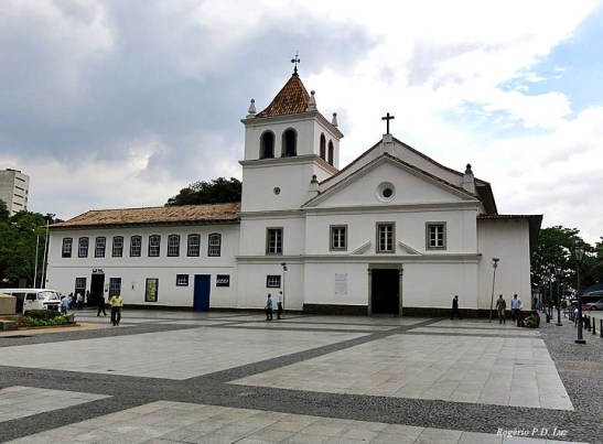 Pátio do Colégio, no centro histórico de São Paulo