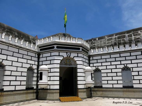 a entrada da casamata