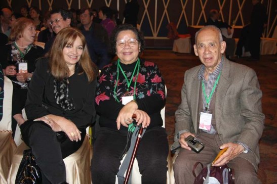 José Victor do Rosário no Encontro das Comunidades Macaenses, em Novembro de 2007, em Macau. 