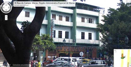 O Cineteatro, visto do jardim