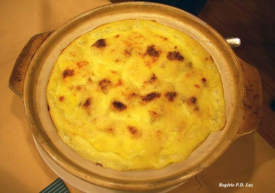 Este é um bacalhau que não lembro o nome ... mas pela cara, deve ser outra delícia.  