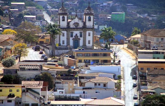vita parcial da cidade de Congonhas, Minas Gerais