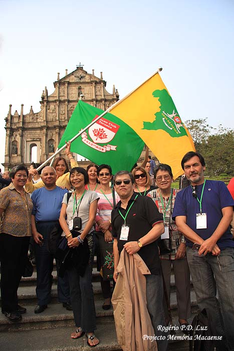 Membros da Casa de Macau de São Paulo no Encontro de 2010