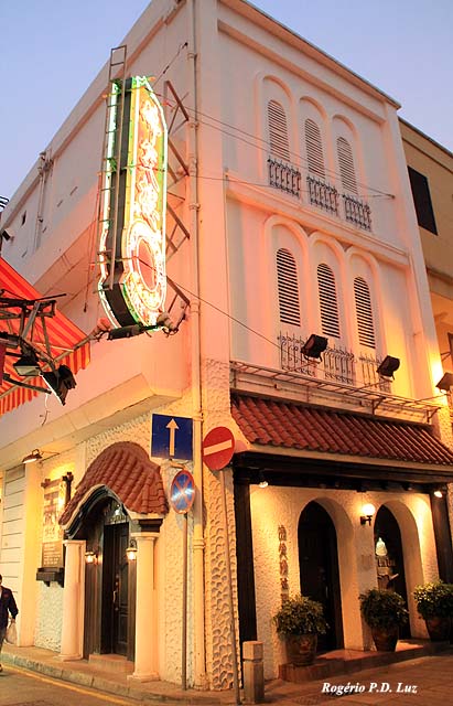 Restaurante Fat Siu Lau que serve boa comida macaense e portuguesa