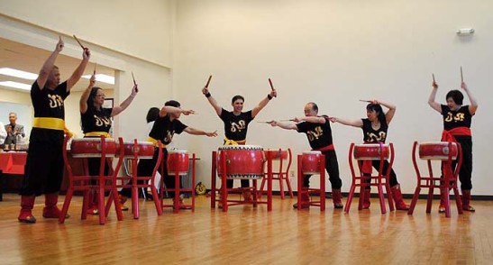 Drummers ou Tambores de Shanxi