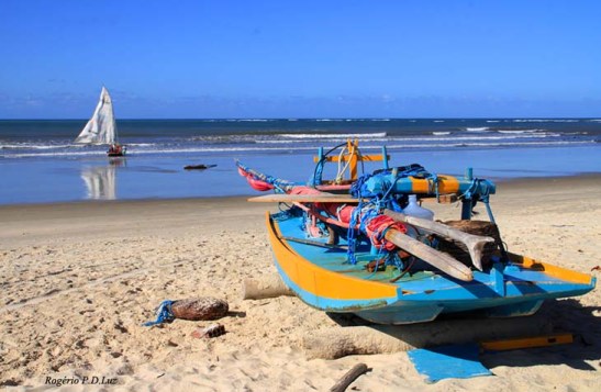 as jangadas coloridas para passeio