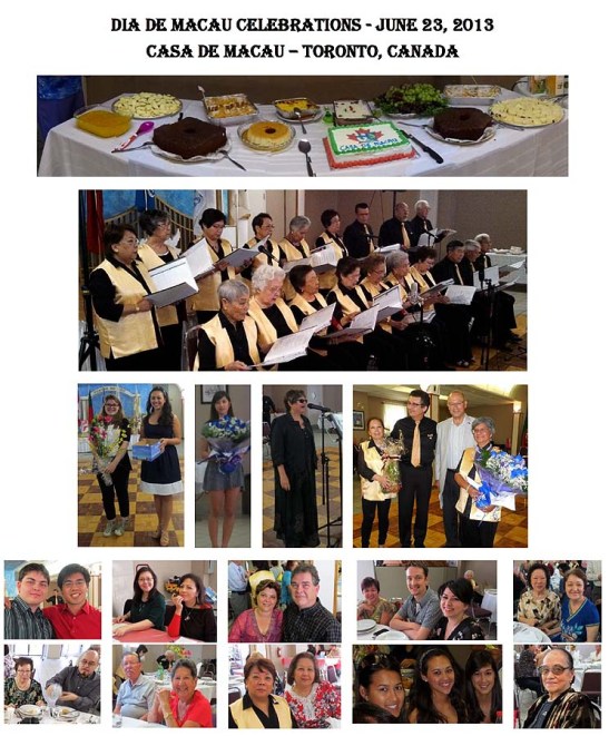 Casa de Macau Toronto boletim Julho 2013 fotos 1