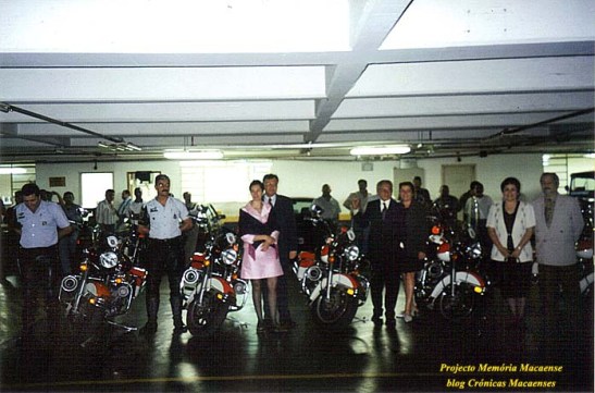 Os batedores da Polícia que acompanharam Sales Marques todo tempo da sua estada em São Paulo