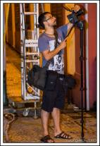 Sérgio N.Basto Perez em ação. Foto de João Monteiro publicada na página do Sérgio no Facebook (com a vossa licença, muito agradecido)