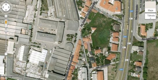 Mesma imagem, noutro ângulo, que capturei no Google Maps