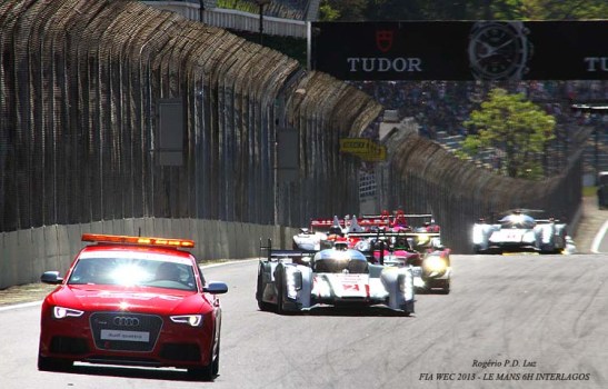 Acidente do Toyota provocou a entrada do pace-car por várias voltas
