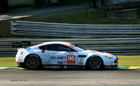 1º na categoria LMGTE Am: Aston Martin Vantage V8 com os pilotos: Stuart HALL, Jamie CAMPBELL-WALTER