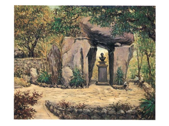 Macau Gruta de Camões postais gravuras (05)