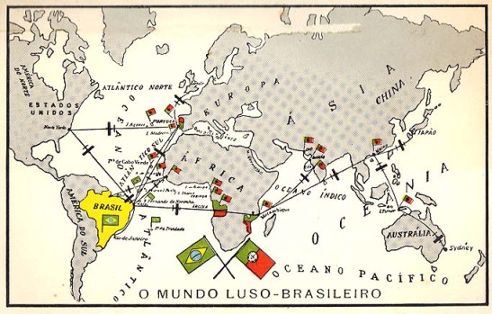 Imagem do livro Terras onde se fala Português, de Maria Archer