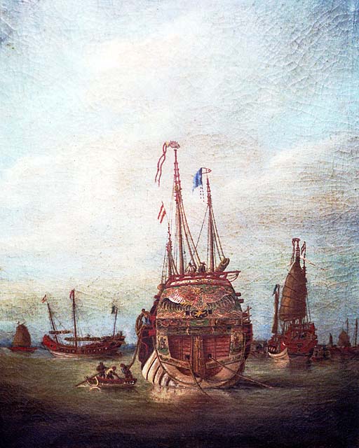 Quadro Lorcha - Marciano Baptista - Oil.edit