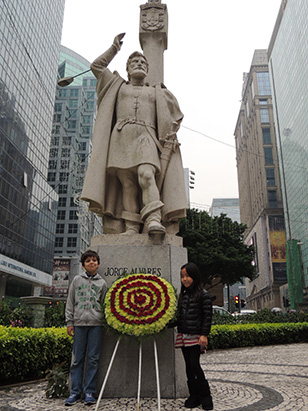 Foto do Jornal Tribuna de Macau