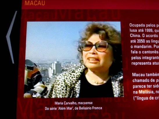 Maria (Mariazinha) Lopes Carvalho, macaense de São Paulo, fala sobre as procissões religiosas em Macau