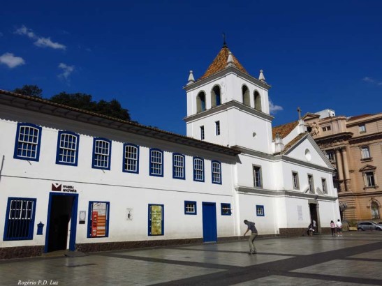 Pátio do Colégio. Centro de São Paulo.