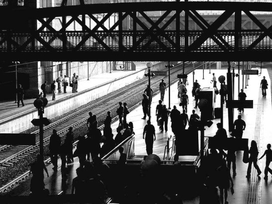 Estação da Luz, de trens/comboios, em São Paulo