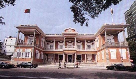 Palácio do Governo ainda do tempo da administração portuguesa.