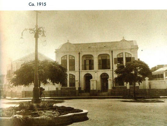 Macau cem anos mudaram Rotunda 3 Candeeiros 1915