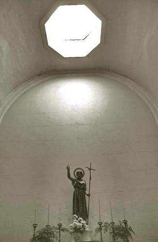 Imagem de São João Baptista na Sé Catedral, em Macau