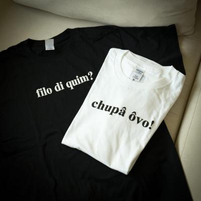 Doci Papiaçam chupa ovo camisetas