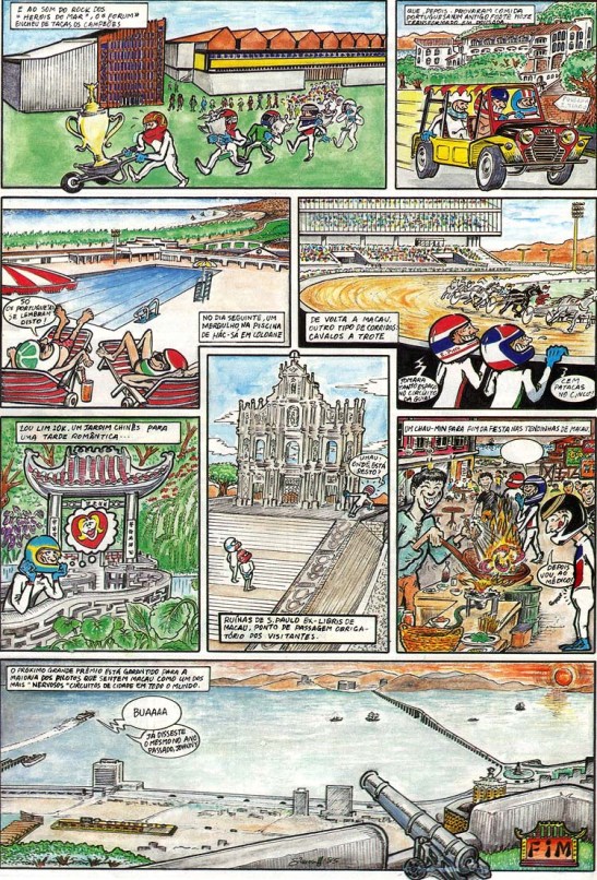 GP Macau 1985 quadrinhos (4)