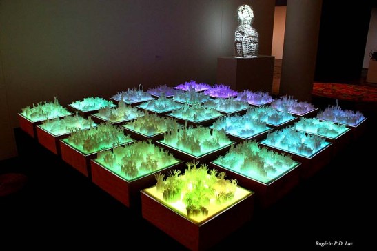 "Cidade da Floresta" de Jin Ansha, procura representar Pequim/Beijing como uma floresta