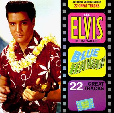 Elvis Blue Hawai Ukulele