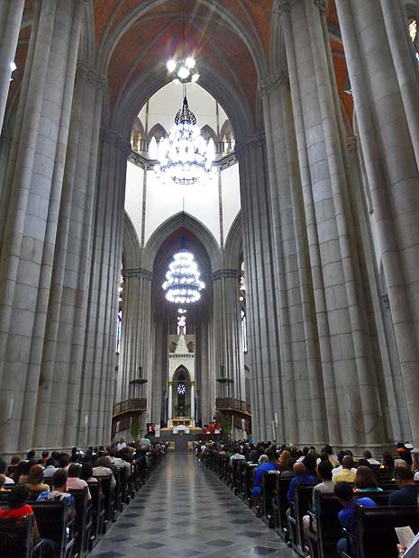 Catedral da Sé no Domingo de Ramos de 2014