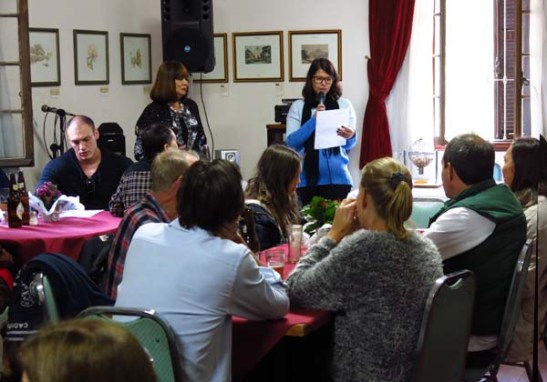 Leitura de mensagem para as mães