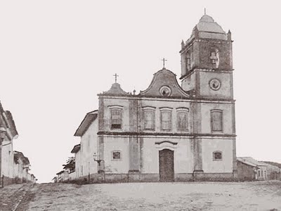 Antiga Igreja de Santa Ifigênia demolida em 1905 