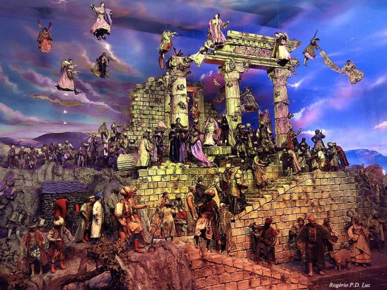 Cena da natividade de Jesus de Nazaré