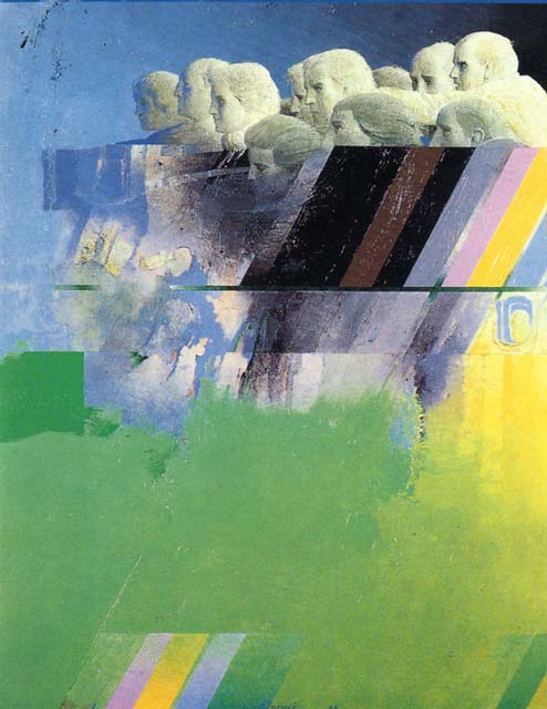 1986 - acrílico sobre tela