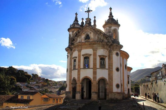 Igreja Nossa Senhora do Rosário dos Pretos, Ouro Preto, estado de Minas Gerais, Brasil