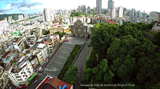 Macau do video de drone de Sergio Perez cópia