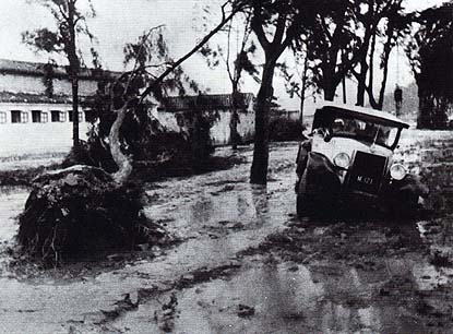 Tufão em Macau nos anos 30