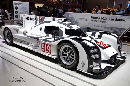 Salão Automovel 2014 carros competição Porsche 919 hpibrido (01)