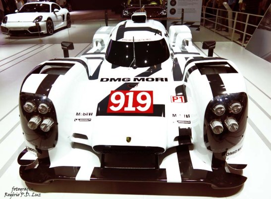 Salão Automovel 2014 carros competição Porsche 919 hpibrido (05)