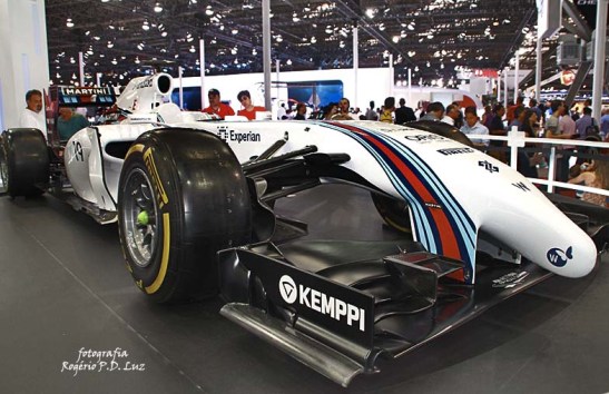Salão Automovel 2014 carros competição Williams F1 (01)