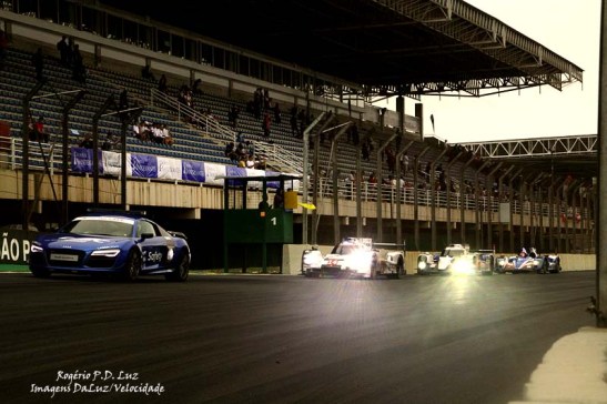 Devido ao grave acidente com o Porsche 919 nº 40 faltando 29 minutos para o término, a corrida terminou com o safety car liderando uma fila de carros