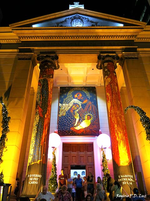 Igreja de São Luís Gonzaga, no final da Av Paulista, esquina com a Rua da Consolação