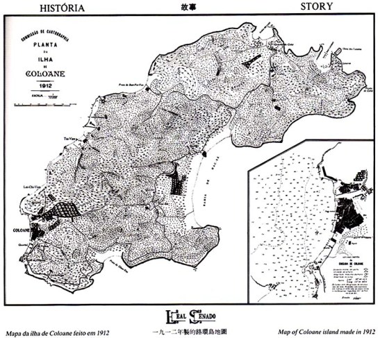 Macau Colocane mapa 3