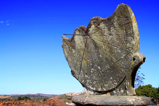 Relógio em pedra-sabão de 1785