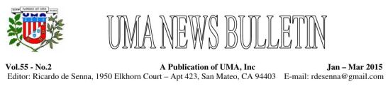 UMA News Bulletin Jan-Mar 2015