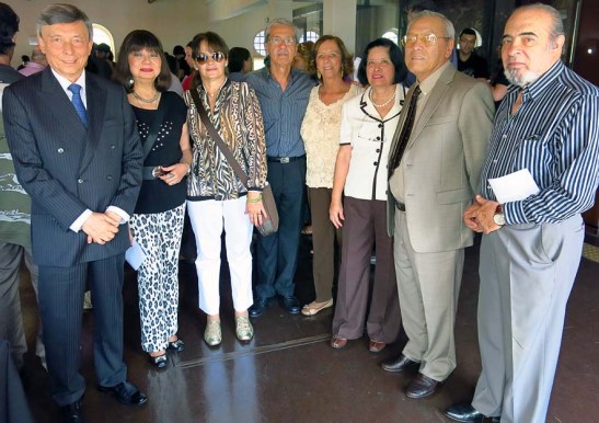 Foto do grupo da comunidade macaense de São Paulo, tirada pelo autor deste blog